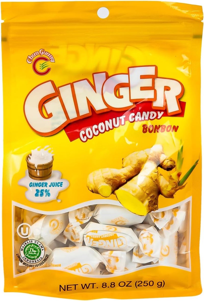 Chun Guang Ginger Coconut Candy - Image 1